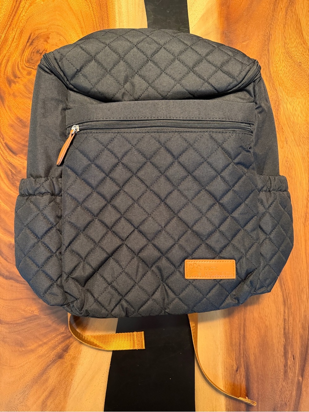 Kaiser Quilted Diaper Bag Backpack